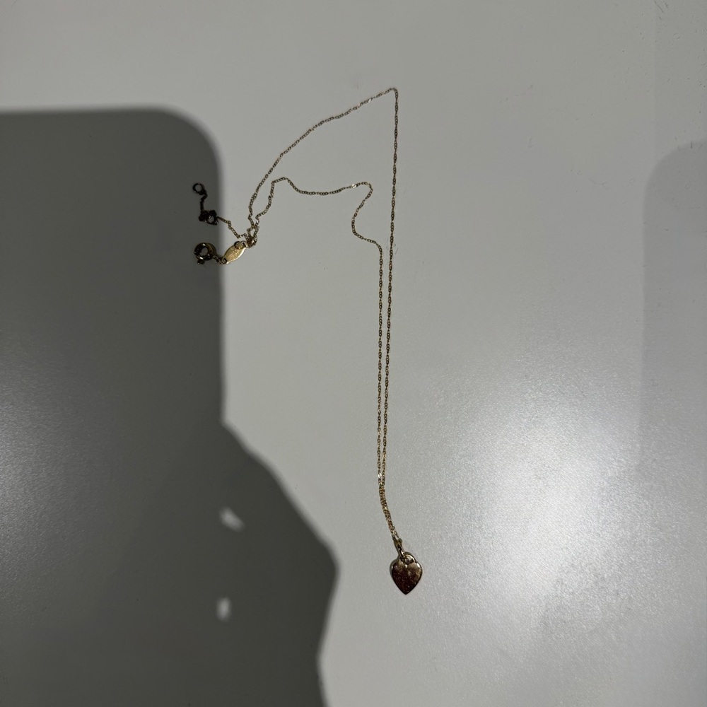 Michael hills heart necklace 10k gold